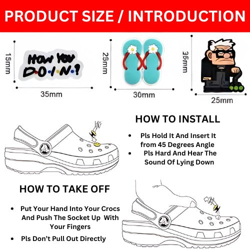 Masha and the Bear โ Goat Shoe Charm for Crocs & Clogs ๐โจ