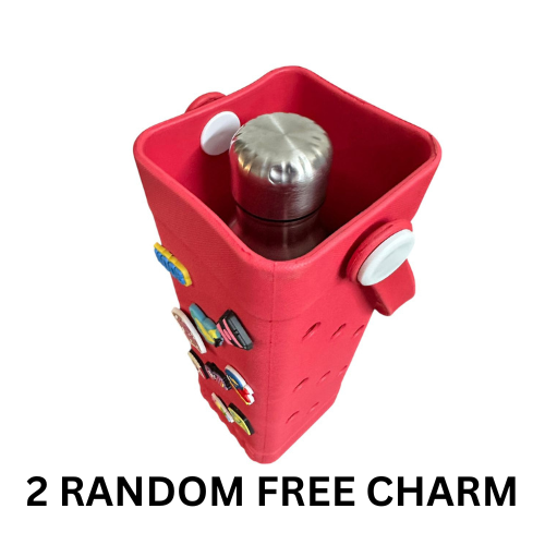 Red Bottle Holder