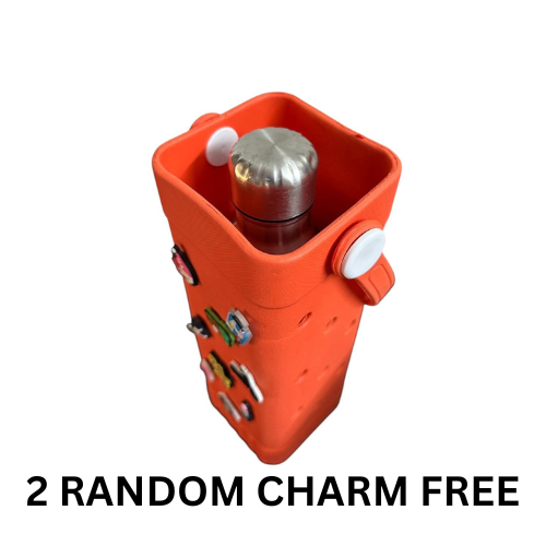 Orange Bottle Holder