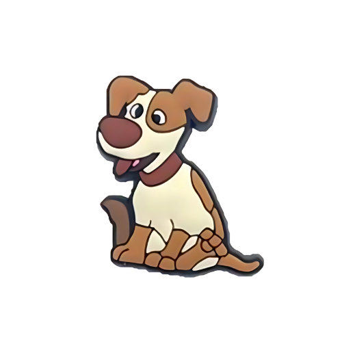 Dog Shoe Charm for Crocs & Clogs ๐ถ๐๐