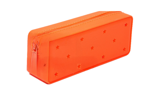 Multipurpose Carry Case   (Pencil Pouch / Makeup Pouch)-Orange