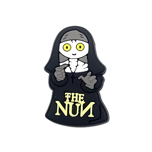 The Nun Shoe Charm for Crocs & Clogs 👁⛪👻