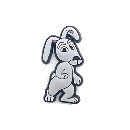 Masha and the Bear – Hare Shoe Charm for Crocs & Clogs 🐰✨