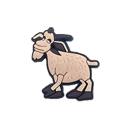 Masha and the Bear – Goat Shoe Charm for Crocs & Clogs 🐐✨