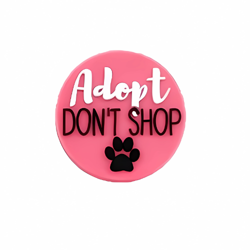Adopt Don’t Shop Shoe Charm for Crocs & Clogs 🐾❤️