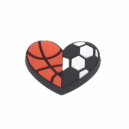 Basketball #4 Shoe Charm for Crocs & Clogs 🏀🔥